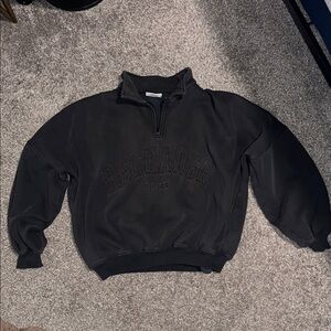 Recharge Bo+tee oversized  quarter zip Sweater